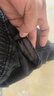 星宿搖（xingsuyao）夏季美式復(fù)古短袖T恤套裝男酷帥穿搭寬松潮牌高街男裝一整華服邦 黑色純棉短袖+黑色牛仔褲【兩件套】 XL 曬單實(shí)拍圖