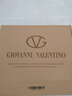 卓凡尼·華倫天奴（GIOVANNI VALENTINO）商務(wù)男士真皮皮衣外套西裝純色綿羊皮西服 黑色 S 曬單實(shí)拍圖