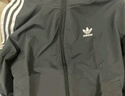 adidas經(jīng)典三條紋運動連帽夾克外套男女春季新款阿迪達斯三葉草 黑色   XS 曬單實拍圖
