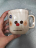 云穗卡通可愛刷牙漱口杯女生高顏值家用杯子加厚刷牙杯水杯學生洗漱杯 小奶咖漱口杯【1個裝】 曬單實拍圖