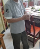 恒源祥休閑運(yùn)動(dòng)套裝男夏季純棉短袖t恤男60歲中老年人半袖70短褲兩件裝 灰色圓領(lǐng)(短袖+短褲) 3XL -建議140-160斤 曬單實(shí)拍圖