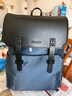 新秀麗（Samsonite）時尚通勤雙肩包電腦包15.6英寸男背包商務(wù)大容量牛皮革NV0*11003 曬單實(shí)拍圖