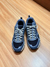 斯凱奇（Skechers）男鞋復(fù)古戶外鞋徒步鞋輕質(zhì)舒適緩震城市戶外運(yùn)動休閑鞋237631 灰色/黑色/GYBK 42 曬單實(shí)拍圖
