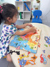 中國地圖磁力拼圖掛墻男女孩識字早教3到6歲兒童益智玩具生日禮物 磁力中國地圖【地理啟蒙】 曬單實拍圖