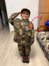 G.DUCKKIDS小黃鴨兒童迷彩服套裝男女童軍訓(xùn)服中小童運(yùn)動(dòng)裝學(xué)生夏令營(yíng)訓(xùn)練服 沙漠T恤加短褲 110 尺碼4~5歲【100-110cm】 曬單實(shí)拍圖