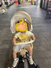 基諾浦（ginoble）學(xué)步鞋25年夏季男女寶寶舒適透氣涼鞋沙灘鞋GW1741淺灰/亮白 曬單實(shí)拍圖