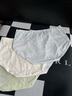 貓人孕婦內(nèi)褲夏季冰絲懷孕早中晚期產(chǎn)后專用薄款無痕透氣低腰大碼褲頭 藍色+綠色+粉色 M 【建議80-100斤】 曬單實拍圖