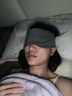 脊態(tài)（Back2）眼罩 睡眠遮光睡覺(jué)午睡出差旅行男女士通用深睡雙感眼罩 簡(jiǎn)約·霧灰 曬單實(shí)拍圖