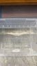 禧天龍直角收納箱加厚大力士塑料衣物玩具搬家整理箱無輪 45L透明3個裝 曬單實拍圖