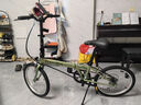 大行（DAHON）D6折疊自行車20英寸6速入門級折疊車成人學生通勤休閑單車KBC061 青草綠 曬單實拍圖