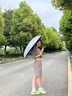 京悠雨【德國品牌】遮陽傘防曬太陽紫外線女晴雨兩用戶外小巧便攜膠囊強 【晚櫻粉】冰晶降溫 曬單實拍圖