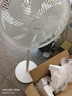 格力（GREE）七葉柔和大風(fēng)量電風(fēng)扇家用節(jié)能省電遙控風(fēng)扇輕音低噪落地扇高顏值電扇臺(tái)地兩用風(fēng)扇便攜安裝長(zhǎng)風(fēng)距 【旋鈕款】FD-3515h7 曬單實(shí)拍圖