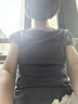 Olrain歐芮兒紫色短袖T恤女春夏2025新款百搭寬松休閑圓領(lǐng)上衣 紫色 M 曬單實(shí)拍圖