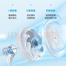 美的電風(fēng)扇落地扇 純銅電機(jī) 臺(tái)立兩用7葉搖頭輕音扇 三檔風(fēng)速調(diào)節(jié) 節(jié)能二級(jí)能效 簡(jiǎn)易旋鈕操控 白色SAF30AC 曬單實(shí)拍圖