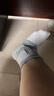 安踏（ANTA）護踝運動防崴腳扭傷護腳腕套超薄男女籃球跑步固定關(guān)節(jié)護具 灰白 曬單實拍圖