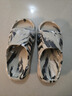adidas adiFOM IIInfinity Slide 002休閑拖鞋夏季阿迪達(dá)斯三葉草   礬土棕/亮白/巖層灰   40.5 曬單實拍圖