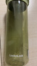 樂扣樂扣（LOCK&LOCK）簡約大容量塑料水杯tritan帶茶漏提手戶外水壺男女杯子610ML綠色 曬單實(shí)拍圖