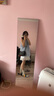 闊色（kuose）條紋網(wǎng)紗無袖漂亮上衣藍(lán)色女2025夏季新款氣質(zhì)吊帶背心薄款 淺藍(lán)色 S 曬單實(shí)拍圖