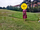 德瑪納【泡泡袖抽皺裙】夏款多巴胺甜美風(fēng)圓領(lǐng)連衣裙 曬單實(shí)拍圖