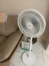美的（Midea） 電風(fēng)扇 家用風(fēng)扇落地扇臺(tái)立兩用輕音節(jié)能搖頭電扇臺(tái)扇小風(fēng)扇七葉柔風(fēng)低噪易拆洗落地扇靜音 白色7葉臺(tái)立兩用SAF30AC 家用落地扇 曬單實(shí)拍圖