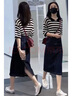 蕭遇（XIAOYU）2025年春天夏季新款女士兩件套裝牛仔連衣裙小個子時尚氣質(zhì)衣服 套裝 M 98-108斤 曬單實拍圖
