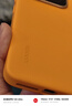 小米（MI）Xiaomi 15手機殼 原裝原廠液態(tài)硅膠保護殼 橙色 曬單實拍圖
