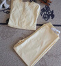 雅特茂月子服純秋冬季產(chǎn)后棉孕婦睡衣款產(chǎn)婦待產(chǎn)喂奶哺乳家居服 夏款180g（送胸墊）奶酪色1450 M 曬單實(shí)拍圖