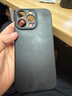 品勝 適用蘋果16Pro Max手機(jī)殼 iPhone16ProMax柔性液態(tài)殼全包防摔防磨防震親膚超薄保護(hù)套軟殼 黑色 曬單實(shí)拍圖