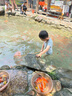 卡駱馳crocs貝雅卡駱班兒童洞洞鞋沙灘鞋男女童包頭拖鞋/207018/207019 冬日白-11S 31 (190mm) 曬單實(shí)拍圖