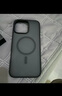 京東京造【膚感磁吸】適用iPhone16ProMax手機(jī)殼磁吸蘋果16ProMax保護(hù)套透明磁吸防摔MagSafe充電磨砂黑 曬單實(shí)拍圖