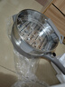蘇泊爾（SUPOR）電炒鍋 電煮鍋 電火鍋 電蒸鍋 家用多功能蒸煮炒菜 一體電熱鍋4L蜂窩晶紋CJ28A807配蒸籠  曬單實拍圖