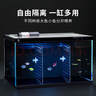 智宙小米魚缸隔離板配件繁殖孵化盒擋板分離板隔斷網(wǎng)底濾板改裝配件 魚缸亞克力隔離板（3mm孔徑） 曬單實(shí)拍圖