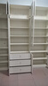 全友家居 輕奢書柜落地靠墻書架臥室置物架文件柜儲物手辦展示收納柜 曬單實拍圖