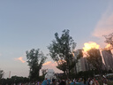 貓人（MiiOW）雙層純棉紗布睡衣女款夏三件套短袖長(cháng)褲日系雛菊全棉夏季家居服 圓領(lǐng)小雛菊橘粉色 L 115-130斤 曬單實(shí)拍圖