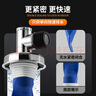 普湃（PURPAVWINNER）洗衣機(jī)下水三通接頭防臭防蟲防溢水排水管道地漏直通/彎通/三頭通單雙兩用出水管接口分流器一分二 曬單實(shí)拍圖