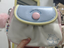 米菲（MIFFY）馬鞍包斜挎包女高級感單肩包生日禮物可愛(ài)風(fēng)帶掛件卡通印花寬肩帶 白色 曬單實(shí)拍圖