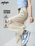 MJ STYLE機(jī)能工裝傘兵褲女2025夏季新款戶外機(jī)能運動休閑防風(fēng)通勤百搭長褲 曬單實拍圖