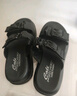斯凱奇（Skechers）七夕禮物拖鞋女士2025年夏季增高涼拖鞋透氣軟底休閑沙灘鞋120040 曬單實(shí)拍圖