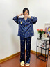 野獸派家居（tbh）都市野獸獅子星光緞家居服套裝四季可外穿情侶睡衣 獅子星光緞長款家居服 許愿幣 L 曬單實(shí)拍圖