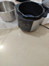 美的（Midea）電壓力鍋電高壓鍋高壓電飯鍋微壓電飯煲6升0涂層304不銹鋼不粘家用加深雙內(nèi)膽3-12人煲湯燉肉煮飯 【少鹽提鮮】0涂層不銹鋼 6L 曬單實拍圖
