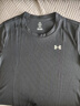 安德瑪（UNDERARMOUR）春夏Tech女子羅紋訓(xùn)練運(yùn)動(dòng)短袖T恤1389852 黑色001 L 曬單實(shí)拍圖