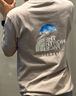北面（The North Face）男女同款純棉短袖T恤情侶款戶(hù)外休閑透氣新款TheNorthFace|8D83 1OA/月影白 M /170/92A 曬單實(shí)拍圖