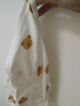 貝瑞加（Babyprints）嬰兒半背衣2件裝長(zhǎng)袖純棉寶寶上衣護(hù)肚和尚服家居內(nèi)衣 小熊貓咪59 曬單實(shí)拍圖