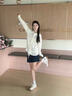 人本女鞋夏季新款百搭德訓(xùn)鞋休閑運(yùn)動(dòng)鞋子女透氣愛心輕便不累腳登山鞋 米卡其 36 曬單實(shí)拍圖