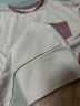京東京造【50支棉莫】10A抗菌助眠衣25春夏女士睡衣女長袖情侶家居服粉色M 曬單實(shí)拍圖