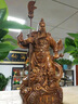 武財神關公擺件佛像九龍關羽關二爺供奉神像客廳公司開業(yè)禮品 中號關公財神(紫檀色)祥龍款 曬單實拍圖