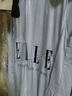 ELLE暈染漸變圓領無袖a字連衣裙女2025夏新款優(yōu)雅氣質背心裙長裙 藍色 S 曬單實拍圖