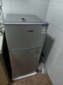 志高電冰箱雙門家用節(jié)能冰箱出租屋冷藏冷凍環(huán)保迷你冰箱辦公室公寓租房宿舍低噪電冰箱 S192銀色一級能效【萬人推薦】 曬單實拍圖