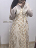 粉媚夢(mèng)新品連衣裙裙子女夏季套裝兩件套2025新款衣服女裝法式純欲吊帶裙 網(wǎng)紗拼接碎花吊帶裙+開衫兩件套 XL 【建議110-120斤】 曬單實(shí)拍圖