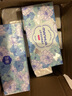 漫花山茶花紙面巾400張實惠裝餐巾紙衛(wèi)生紙家庭裝擦手抽紙 山茶花抽紙 5層 400張*18包 曬單實拍圖